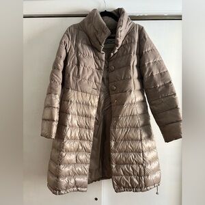 Herno Mid-Length Cashmere And Silk Puffer Jacket